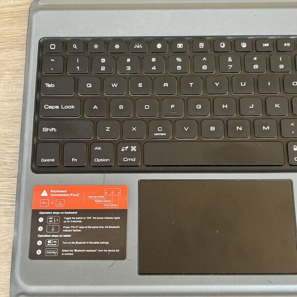 Nillkin iPad Air 13” 2024 (M2) Keyboard Case, iPad Pro 12.9 Case With Keyboard - Picture 4 of 15